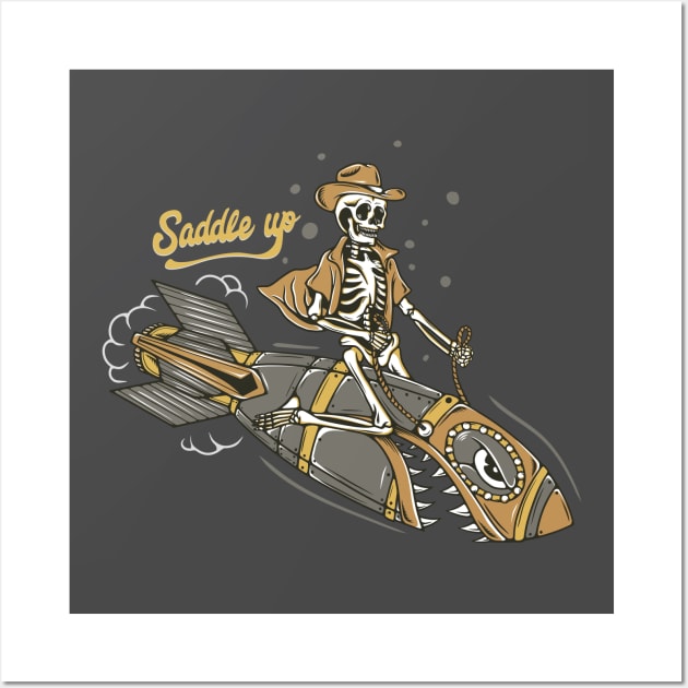 saddle up Wall Art by trashgoods